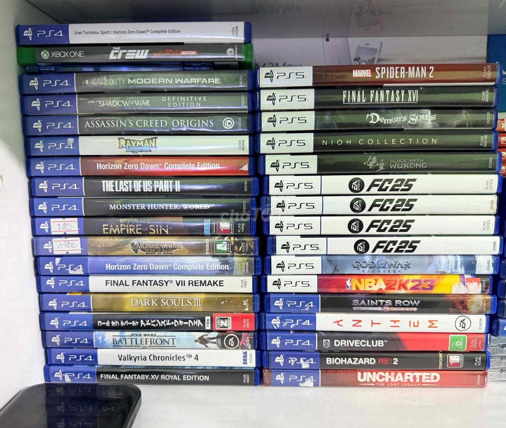 Đĩa game PS4, PS5, Xbox One đã dùng. Mua bán Thiết bị chơi game tại Quận Cái Răng Cần Thơ được đăng bởi GAMESTORE 1992 hình 1