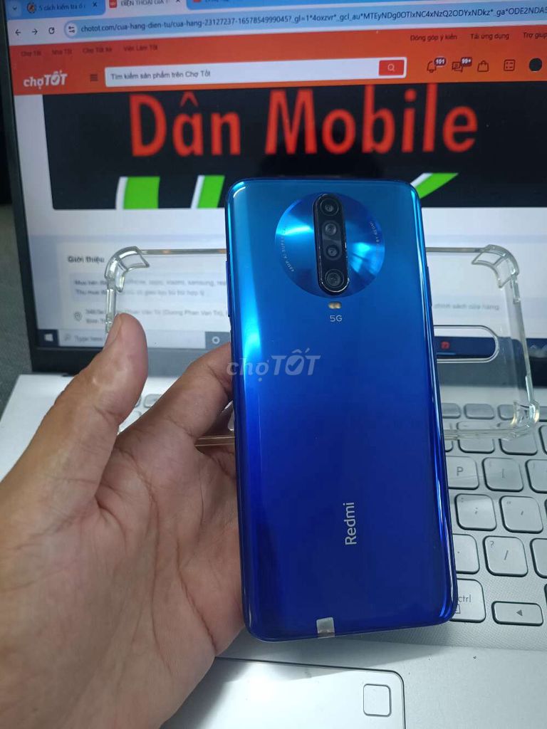 XIAOMI K30 5G 6GB.64GB PIN 4500 SNAP 765G FULL CN. Mua bán Điện thoại tại Quận Bình Thạnh Tp Hồ Chí Minh được đăng bởi Dân Mobile hình 1