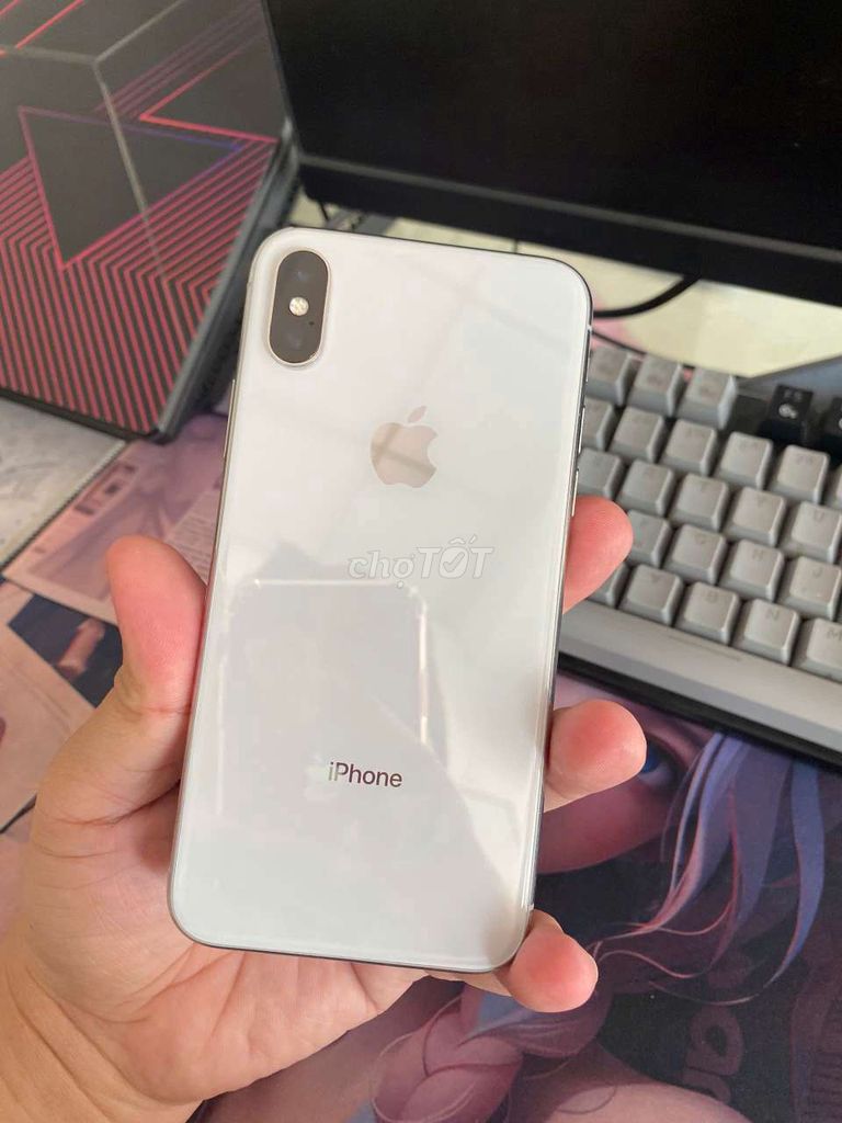 Apple iPhone X 64GB Trắng Đã sử dụng. Mua bán Điện thoại tại Huyện Hóc Môn Tp Hồ Chí Minh được đăng bởi Sand Store  hình 1