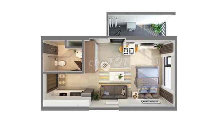 bán căn studio , 32m2 toà I3 Vinhomes Smart City - ảnh 5
