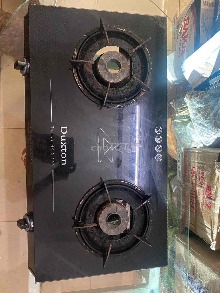 Bếp ga Duxton Kính cường lực Đen. Mua bán Bếp, lò, đồ điện nhà bếp tại Quận Bình Tân Tp Hồ Chí Minh được đăng bởi Linh linh  hình 1