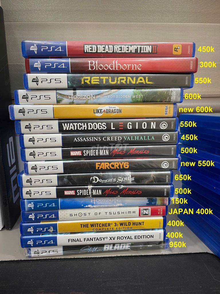 Đĩa Game PS4, PS5