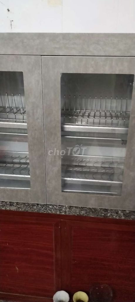 Tủ bếp gỗ công nghiệp Xám đã sử dụng. Mua bán Tủ, kệ gia đình tại Quận Liên Chiểu Đà Nẵng được đăng bởi phạm đắc phương hình 1