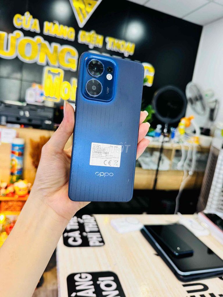 Oppo Reno 13F 5G 256GB Xanh giá siêu iu. Mua bán Điện thoại tại Thành phố Bến Tre Bến Tre được đăng bởi HươngGiangmobile hình 1