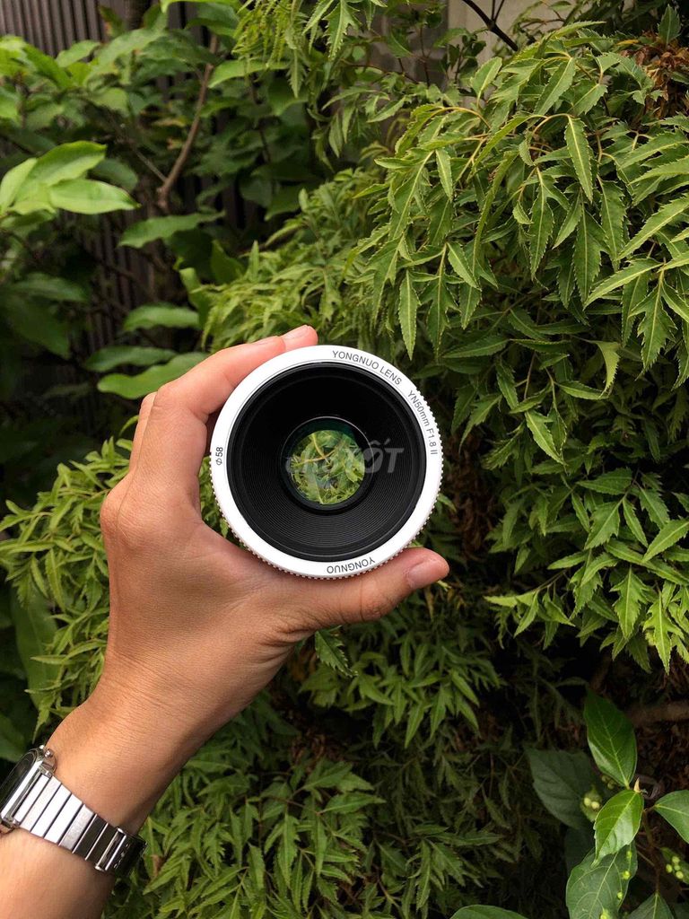 Ống kính máy ảnh Yongnuo YN 50mm f/1.8 Trắng. Mua bán Máy ảnh, Máy quay tại Quận Phú Nhuận Tp Hồ Chí Minh được đăng bởi Lam Vy  hình 1