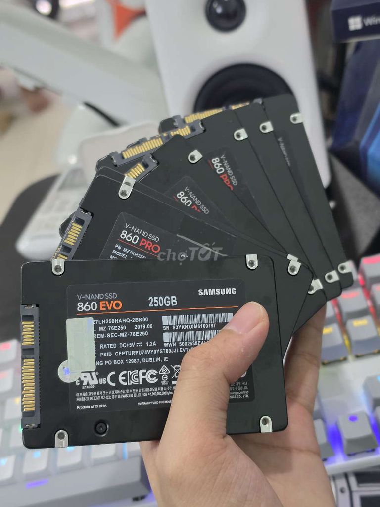 Ổ cứng SSD Samsung 860 EVO PRO 250GB. Mua bán Linh kiện (RAM, Card...) tại Quận Tân Bình Tp Hồ Chí Minh được đăng bởi Phan Thịnh hình 1