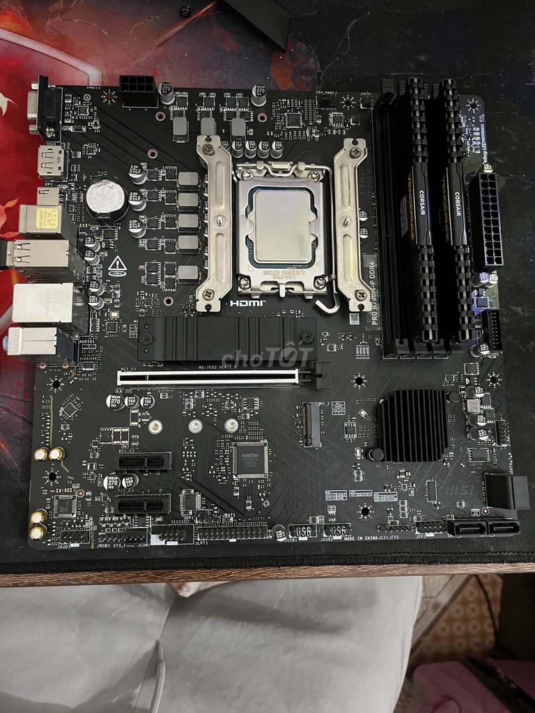 combo main b760m + 12400f cũ. Mua bán Linh kiện (RAM, Card...) tại Huyện Quốc Oai Hà Nội được đăng bởi Quang hình 1