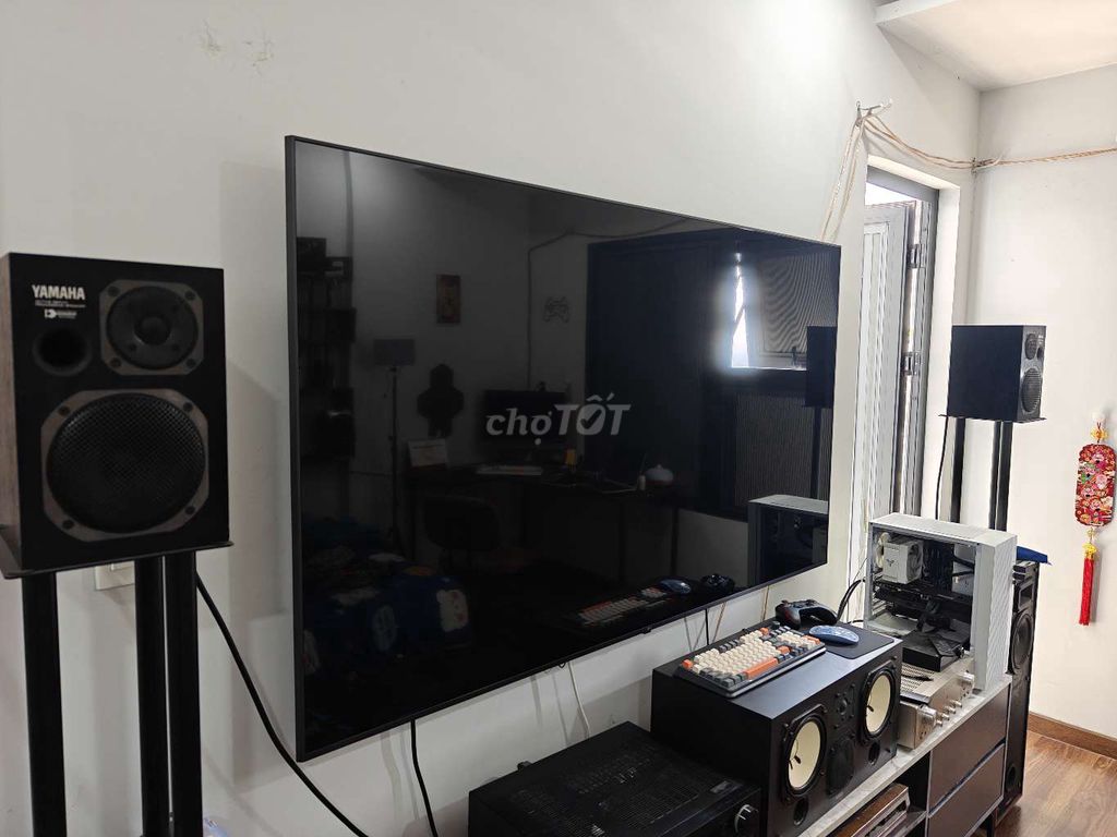 Cặp loa  Yamaha AST S1 kèm Amply Yamaha ast a10. Mua bán Tivi, Âm thanh tại Thành phố Thủ Đức Tp Hồ Chí Minh được đăng bởi Lê Quang hình 1
