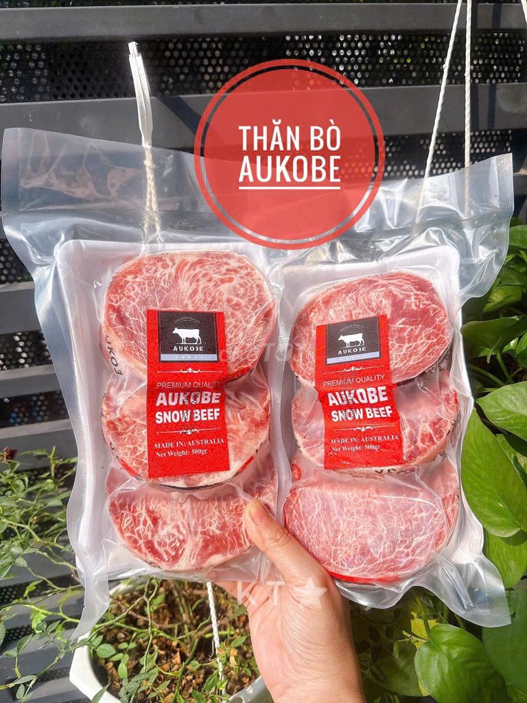 Thịt bò Aukobe Lõi thăn cổ Úc 500gr. Mua bán Đồ ăn, thực phẩm và các loại khác tại Quận 3 Tp Hồ Chí Minh được đăng bởi Cao Trần Ngọc Thi hình 1