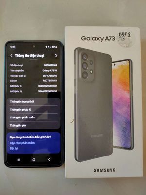 Samsung A73 bh tháng 8/2024