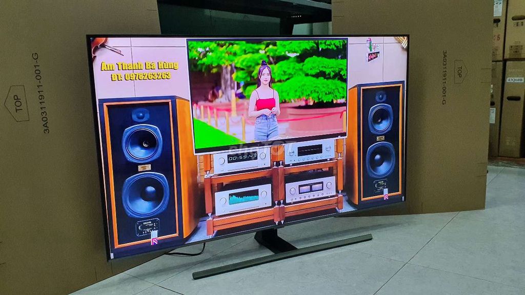 QLED.TV.  SAMSUNG 65Q60B. Giọng Nói.  MỚI 99%. Mua bán Tivi, Âm thanh tại Quận 8 Tp Hồ Chí Minh được đăng bởi TIẾN •••>>  PHẠM THẾ HIỂN. Q8 hình 1