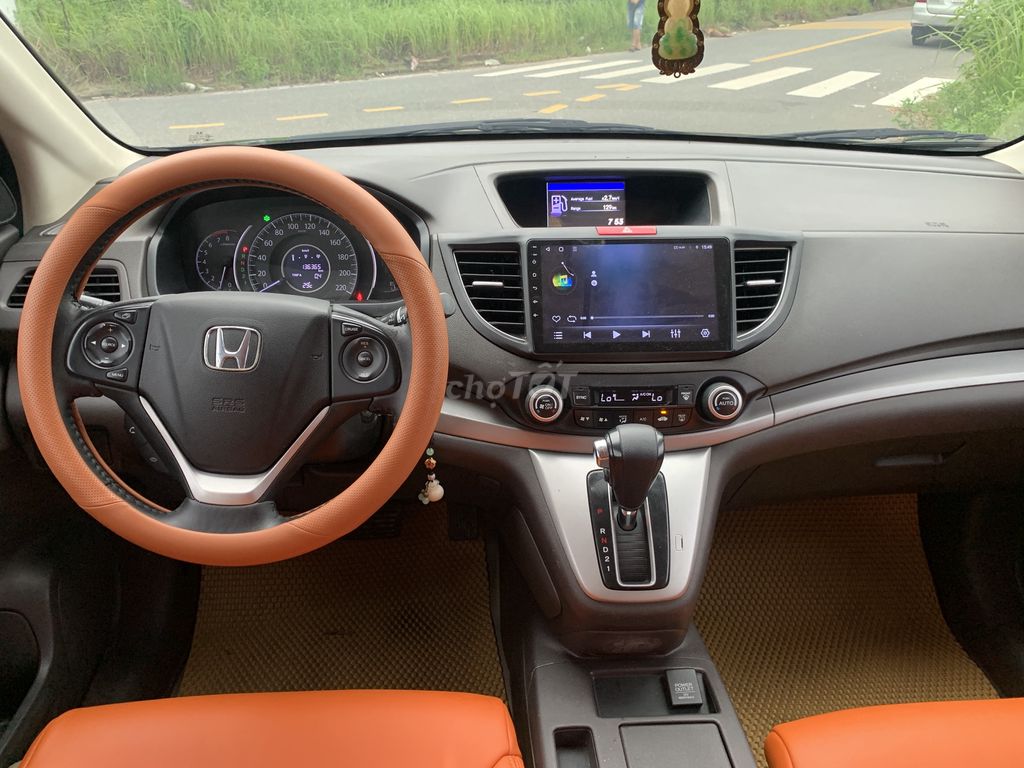 Honda CRV черный оранжевый бензин