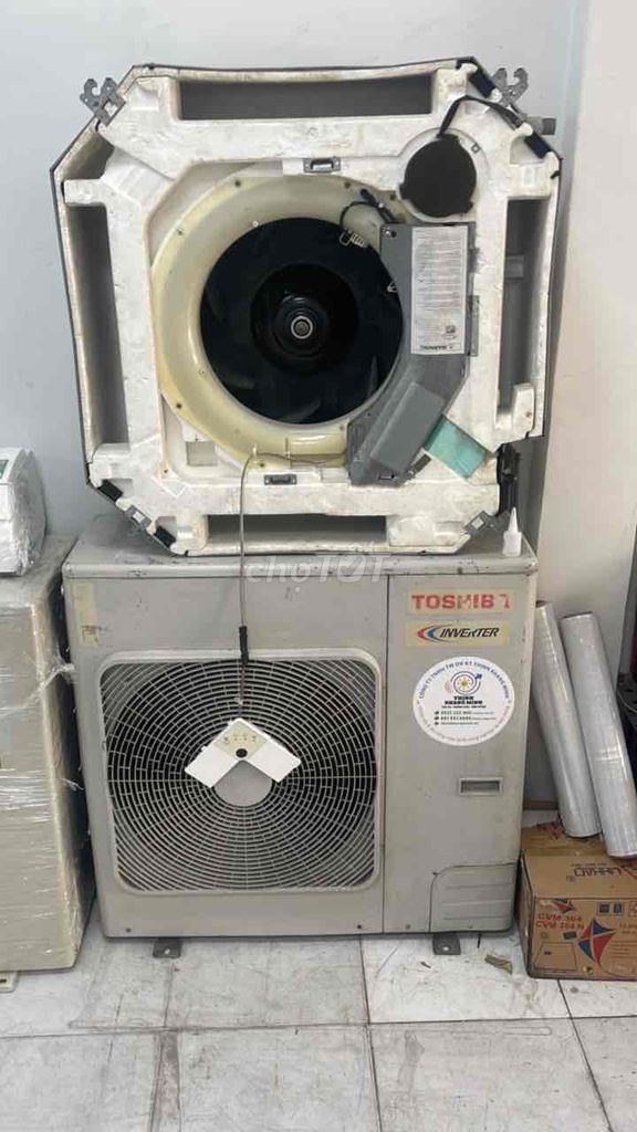 Máy lạnh Âm trần Toshiba 5Hp Inverter 3pha xả kho. Mua bán Máy lạnh, điều hoà tại Quận Bình Tân Tp Hồ Chí Minh được đăng bởi Thịnh Khang Minh hình 1
