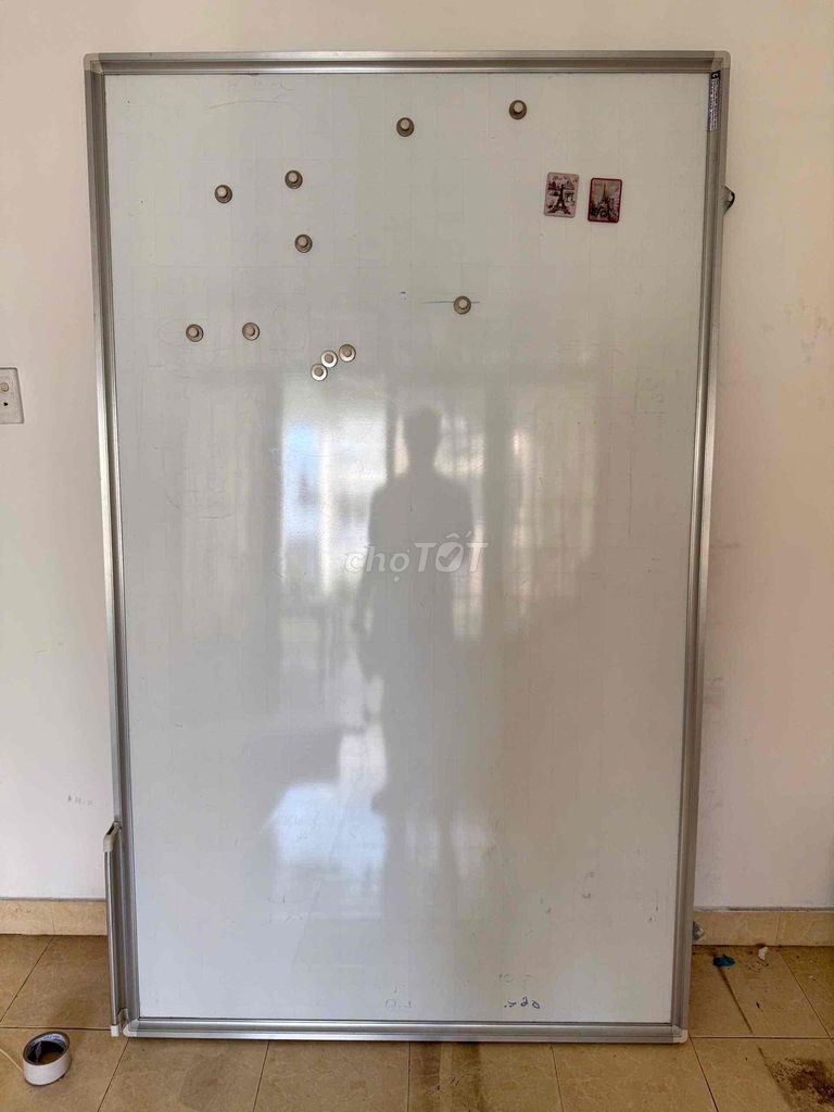 Bảng từ Hàn Quốc 120x200cm Trắng Mới 98%. Mua bán Đồ dùng văn phòng tại Quận Bình Thạnh Tp Hồ Chí Minh được đăng bởi Ms Trâm hình 1