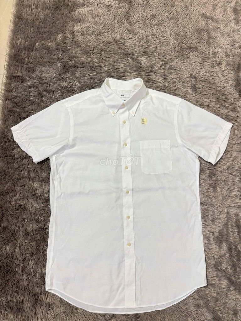 Áo sơ mi Uniqlo nam vải ít nhăn trắng XL. Mua bán Quần áo tại Huyện Phú Tân An Giang được đăng bởi Quoc Anh Ntv hình 1