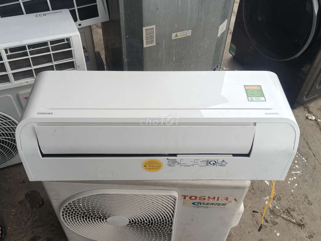 Máy lạnh Toshiba Inverter 1 HP Trắng Đã sử dụng. Mua bán Máy lạnh, điều hoà tại Thành phố Sóc Trăng Sóc Trăng được đăng bởi Trung Nghĩa hình 1