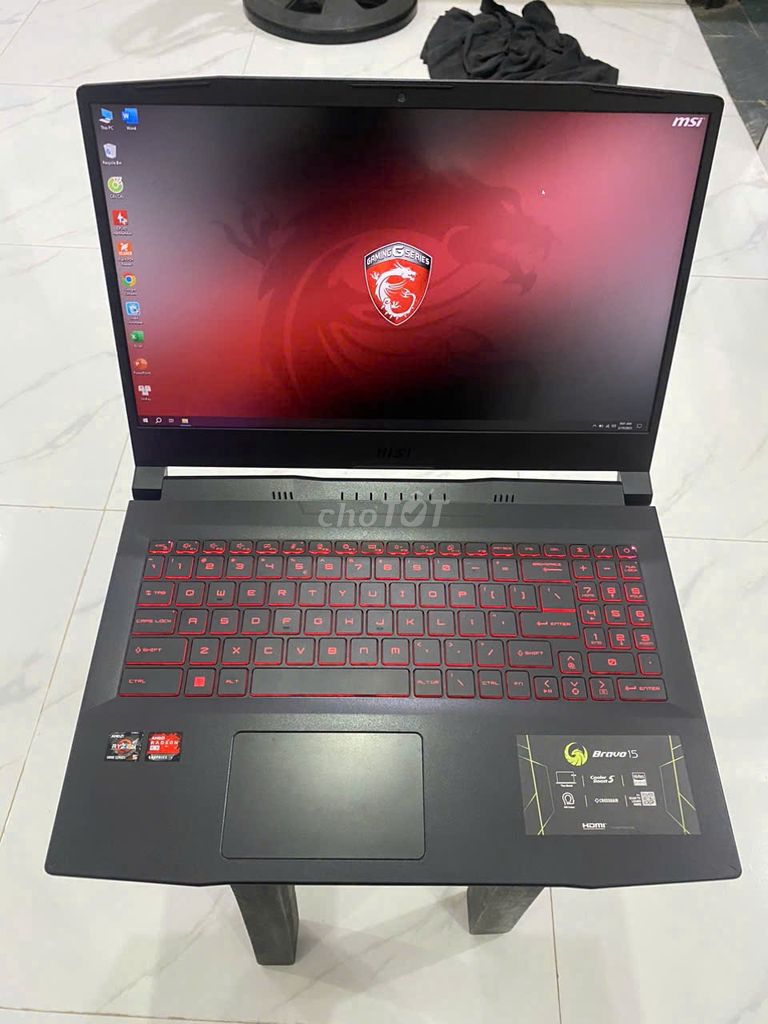 Laptop GAMING MSI Bravo 15 5600H/16G/512G/RX5500M