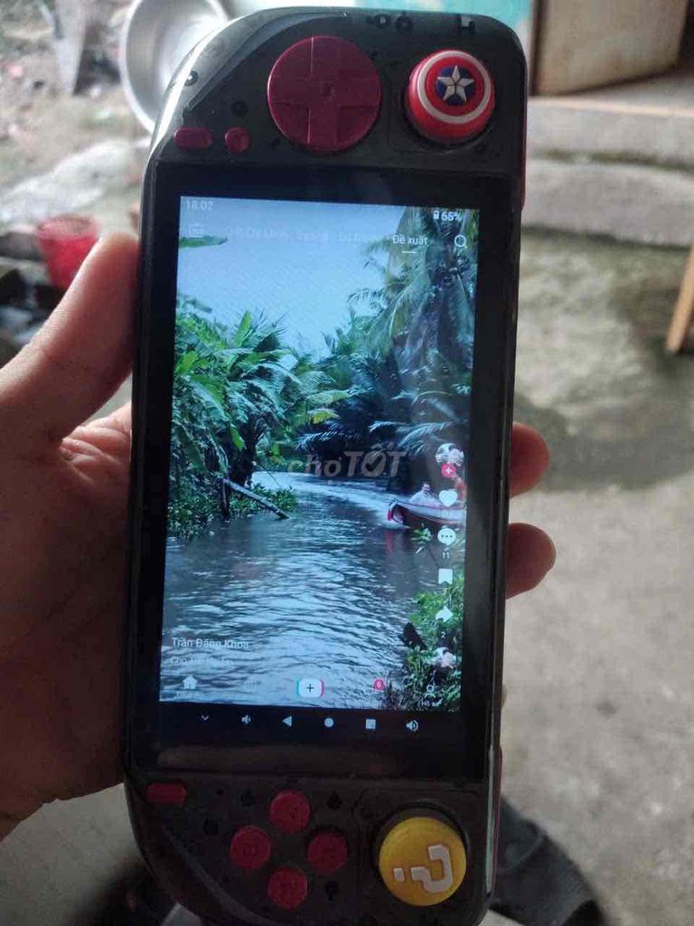 Máy chơi game E6max Android 13 3GB/32GB Đã sử dụng. Mua bán Thiết bị chơi game tại Huyện Vĩnh Thạnh Cần Thơ được đăng bởi Vitinu hình 1