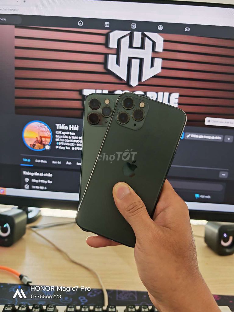 Apple iPhone 11 Pro 64GB Xám. Mua bán Điện thoại tại Thành phố Vũng Tàu Bà Rịa - Vũng Tàu được đăng bởi Thanh Thanh hình 1