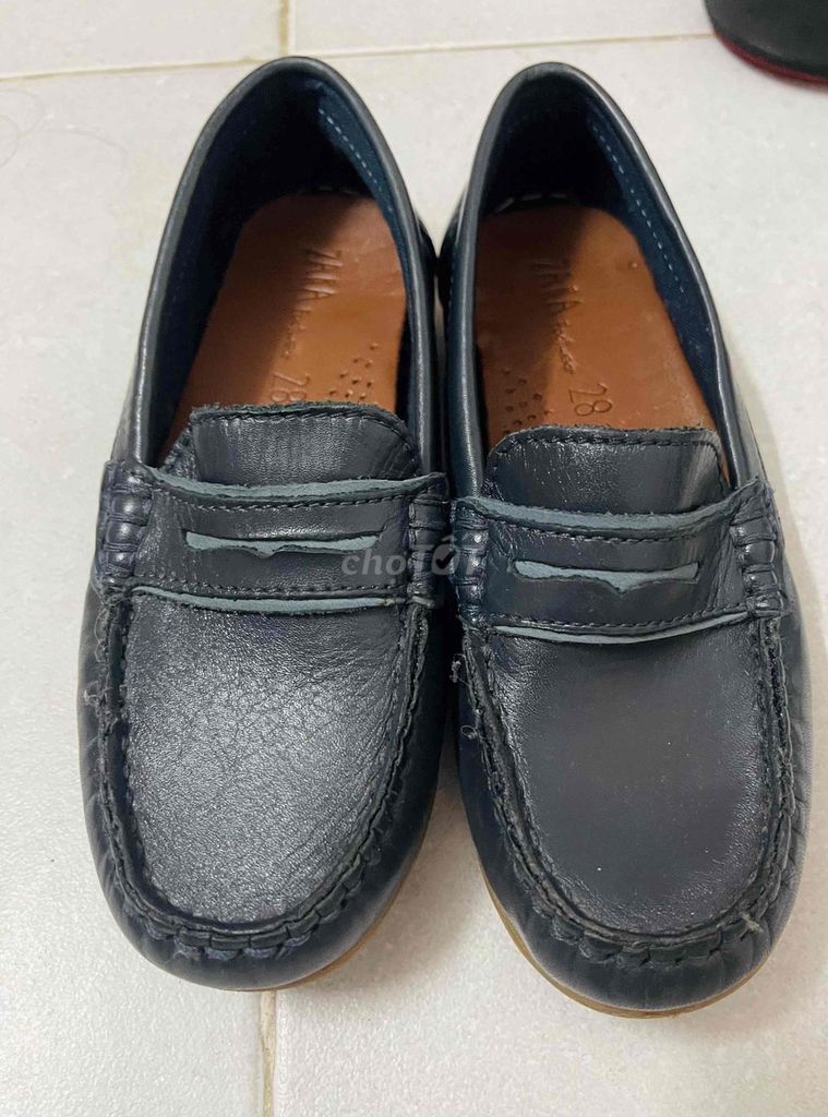 Giày tây bé 76$ Zara auth size 28 chân 16.5-17cm