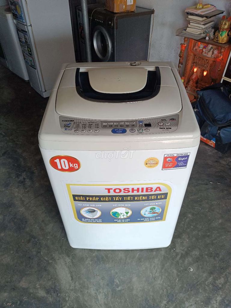 Máy giặt Toshiba 10kg Trắng. Mua bán Máy giặt tại Thành phố Huế Thừa Thiên Huế được đăng bởi Hải hình 1