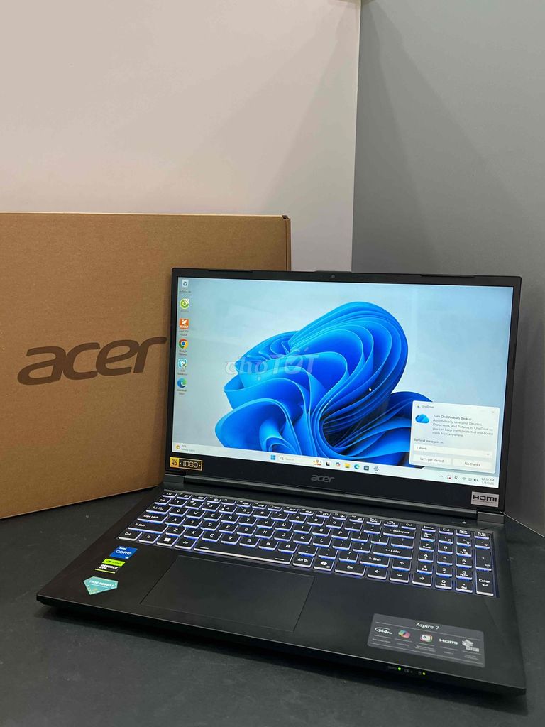 Acer Aspire 7 A715-59G 16/512/ 3050 6GB. Mua bán Laptop tại Quận Gò Vấp Tp Hồ Chí Minh được đăng bởi Quang Minh Mobile  hình 1