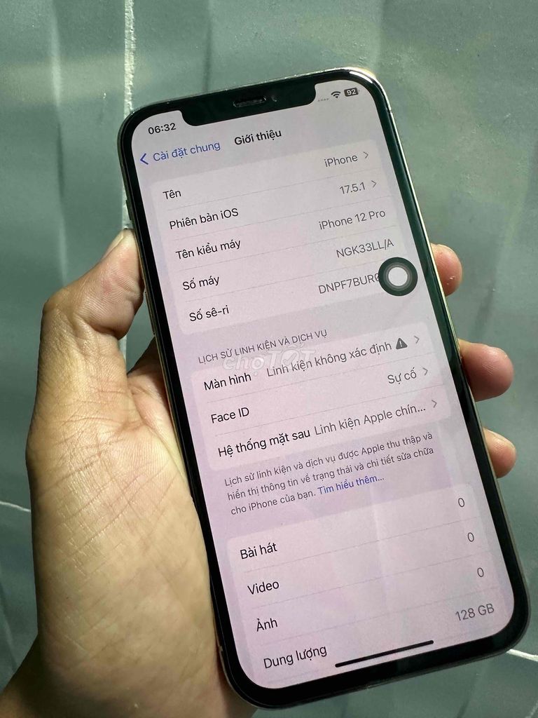 iphone 12 pro 128gb quốc tế
