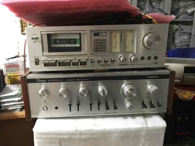 Bán nhanh bộ Amly Onkyo 722 và loa Technics gấu. Mua bán Tivi, Âm thanh tại Thành phố Vinh Nghệ An được đăng bởi Hào Nam Audio 