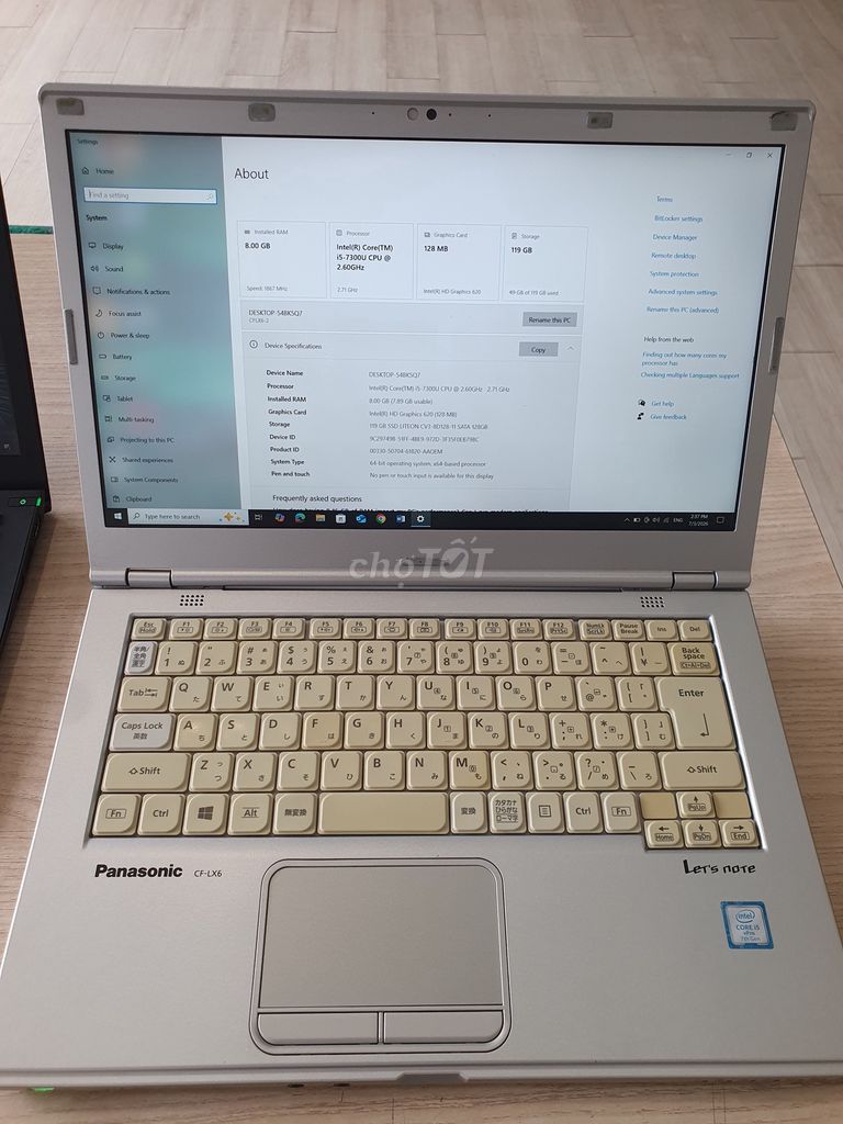 Dell 5410 i5/8/256 14", Panasonic LX6 i5/8/128 14". Mua bán Laptop tại Thành phố Rạch Giá Kiên Giang được đăng bởi Mr Huy hình 1