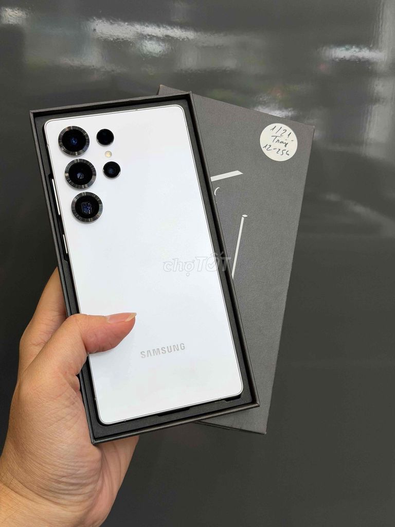 S25 Ultra 5G 12/256GB Trắng VN FullBox Bh 1/2027. Mua bán Điện thoại tại Quận Ninh Kiều Cần Thơ được đăng bởi Quý Mobile Cần thơ hình 1