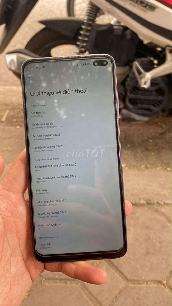 Xiaomi Redmi K30 5G 6GB/128GB Tím. Mua bán Điện thoại tại Huyện Phúc Thọ Hà Nội được đăng bởi keznai9999 hình 1