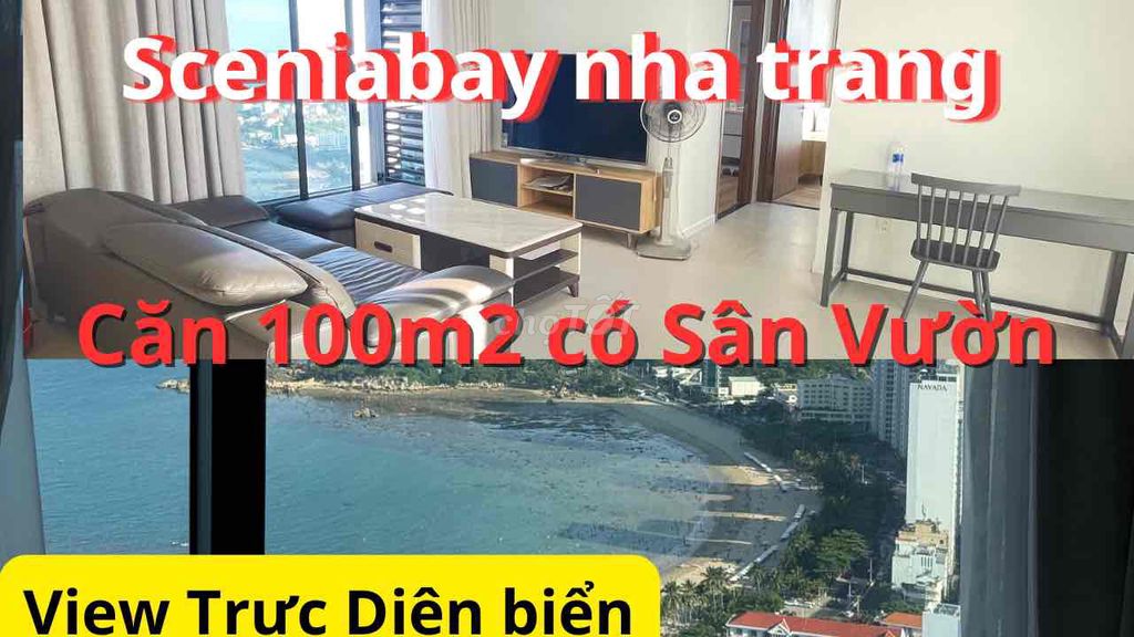 Căn Hộ Sân Vườn View Biển Chung Cư Sceniabay Nha Trang