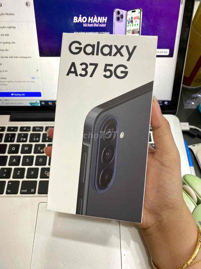 Samsung A37 5G 6/128G Xanh Vn - Newseal. Mua bán Điện thoại tại Quận 3 Tp Hồ Chí Minh được đăng bởi Tuấn Nguyễn hình 1