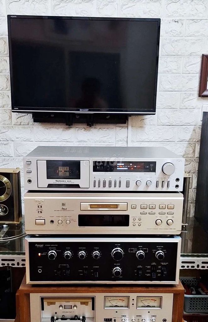 DECK TECHNICS M45 JAPAN . Mua bán Tivi, Âm thanh tại Quận Đống Đa Hà Nội được đăng bởi ĐÌNH HÙNG 39 hình 1