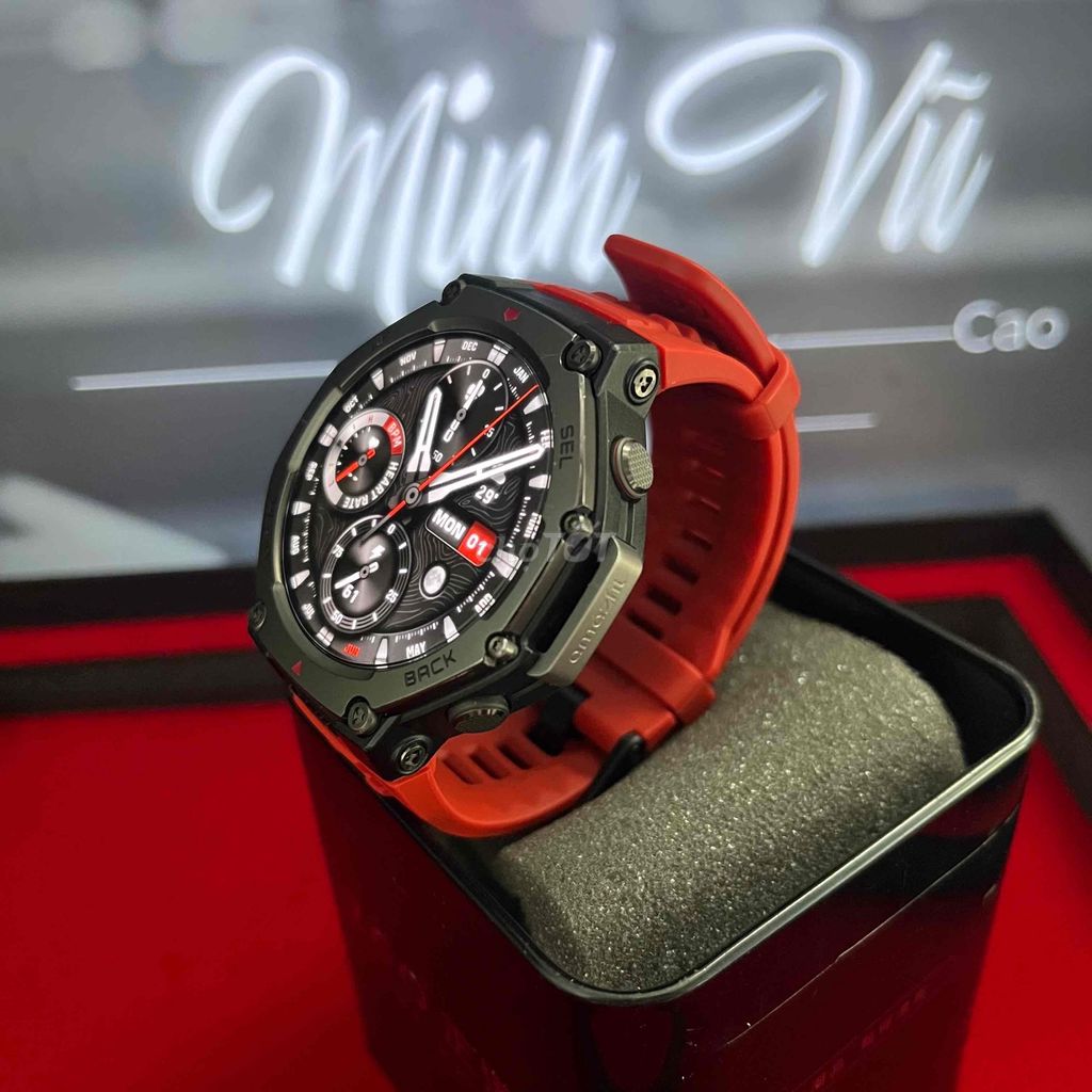 Amazfit T-Rex 3 Lava. Mua bán Thiết bị đeo thông minh tại Quận Gò Vấp Tp Hồ Chí Minh được đăng bởi Cao An Vũ hình 1
