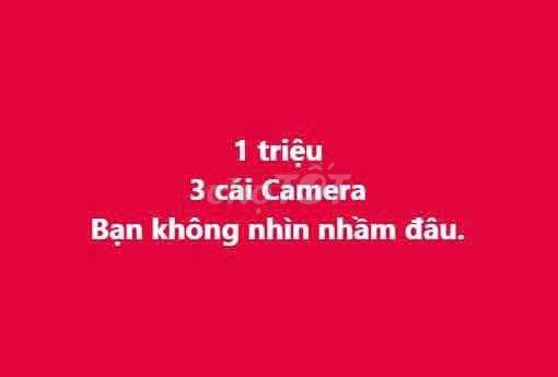 1 Triệu 3 Camera Bạn không nghe nhầm đâu