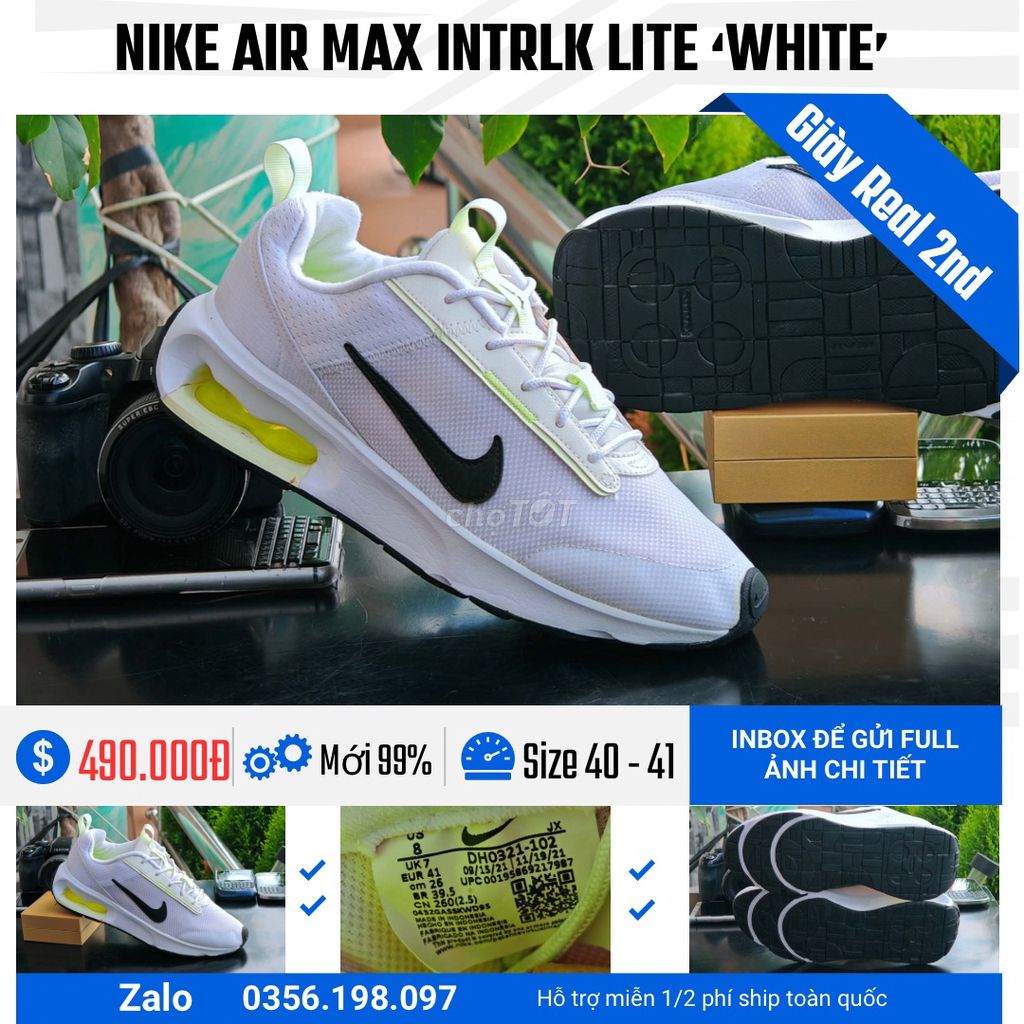 [CHÍNH HÃNG] [Mới 99%] Nike Air Max INTRLK Lite. Mua bán Giày dép tại Quận Bình Thạnh Tp Hồ Chí Minh được đăng bởi chú CÔNG AN bán giày CHÍNH HÃNG hình 1