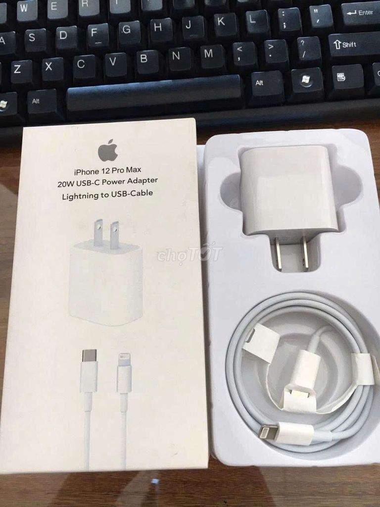 Bộ sạc Apple 20W USB-C Trắng. Mua bán Phụ kiện (Màn hình, Chuột...) tại Huyện Châu Đức Bà Rịa - Vũng Tàu được đăng bởi VI TÍNH TÚ TÀI hình 1