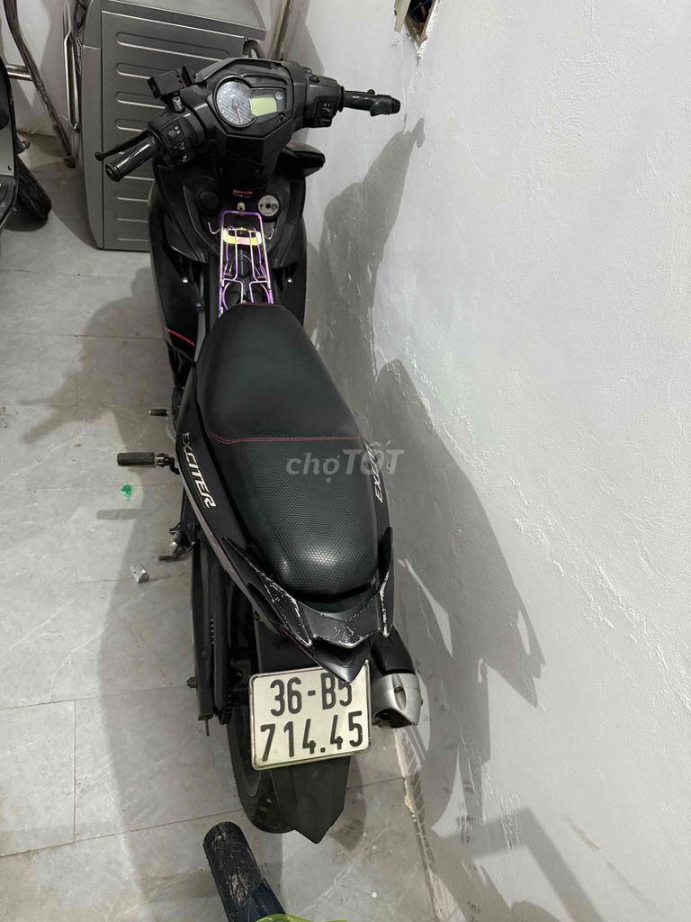 Мотоцикл Yamaha Exciter 150, матовый черный