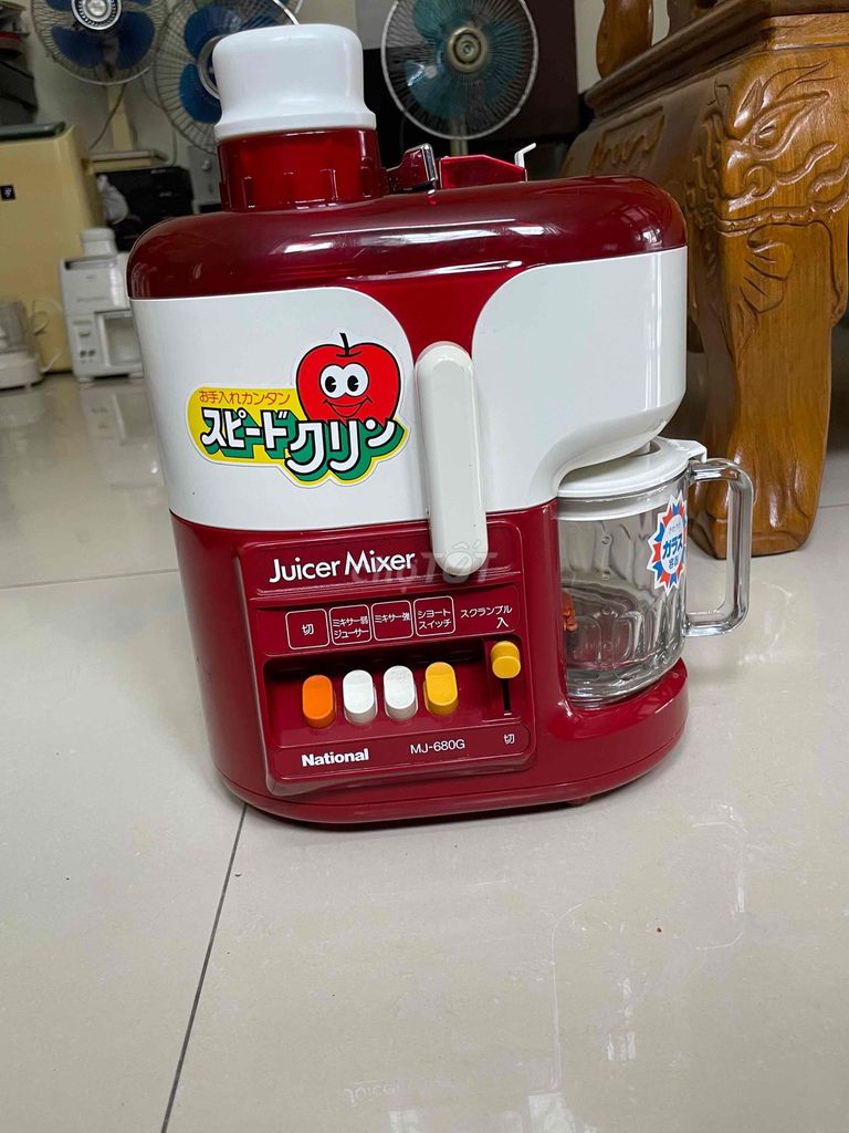 Máy ép hoa quả National MJ-680G hàng Nhật bãi. Mua bán Bếp, lò, đồ điện nhà bếp tại Huyện An Lão Hải Phòng được đăng bởi MẠNH CƯỜNG hình 1