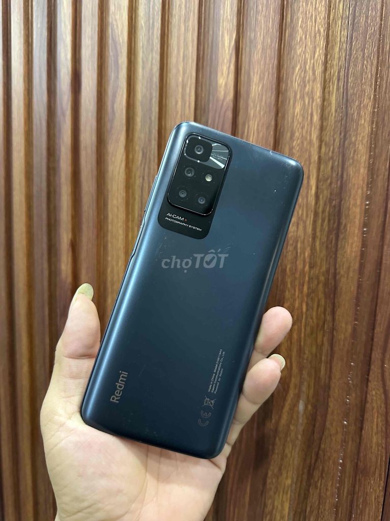 Xiaomi Redmi 10 128GB Đen. Mua bán Điện thoại tại Quận 6 Tp Hồ Chí Minh được đăng bởi Thiên Long hình 1