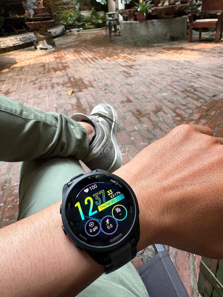 Garmin Forerunner 165 siêu lướt. Mua bán Thiết bị đeo thông minh tại Quận Đống Đa Hà Nội được đăng bởi  QLN hình 1