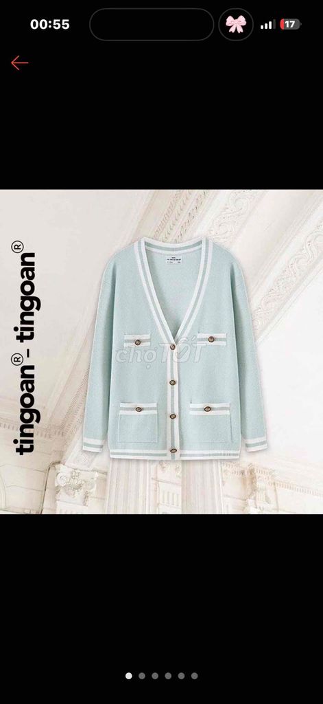 Áo khoác cardigan nữ len lông cừu. Mua bán Quần áo tại Quận Hoàng Mai Hà Nội được đăng bởi Phùng Phương Anh hình 1