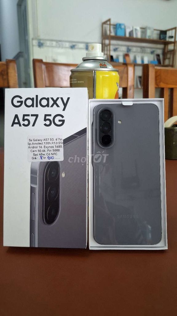 Samsung Galaxy A57 5G 12GB/256GB Xám. Mua bán Điện thoại tại Thành phố Thủ Dầu Một Bình Dương được đăng bởi TTMobileBD hình 1