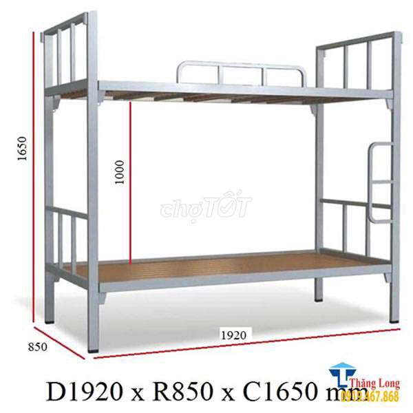 Giường tầng kim loại. Mua bán Giường, chăn ga gối nệm tại Quận Hoàng Mai Hà Nội được đăng bởi Dũng hình 1