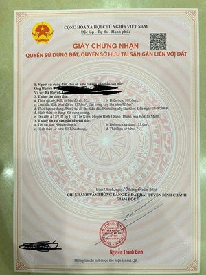 Plot of land 209 m² · Đường Xóm Hố