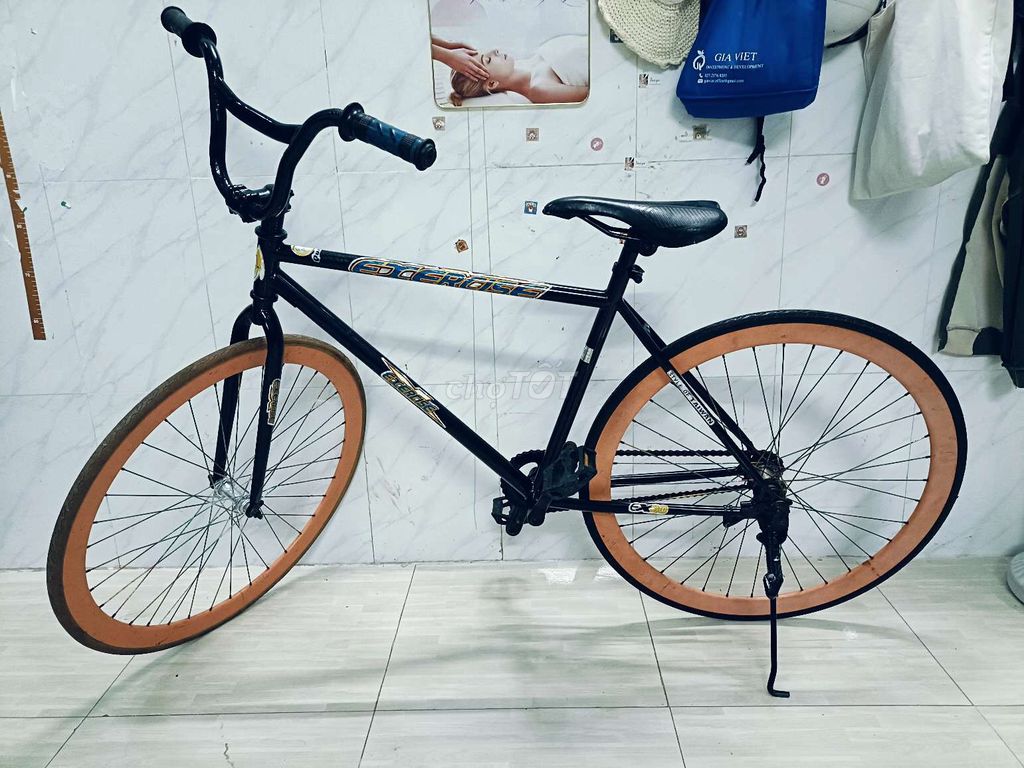 Xe đạp thể thao Fixed gear Black