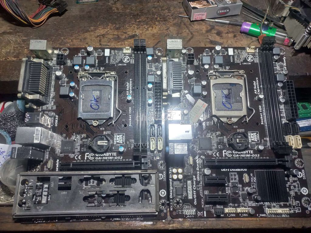 2 Gigabyte GA-H81M-DS2 DDR3. Mua bán Linh kiện (RAM, Card...) tại Huyện Hóc Môn Tp Hồ Chí Minh được đăng bởi Vechaicongnghe hình 1