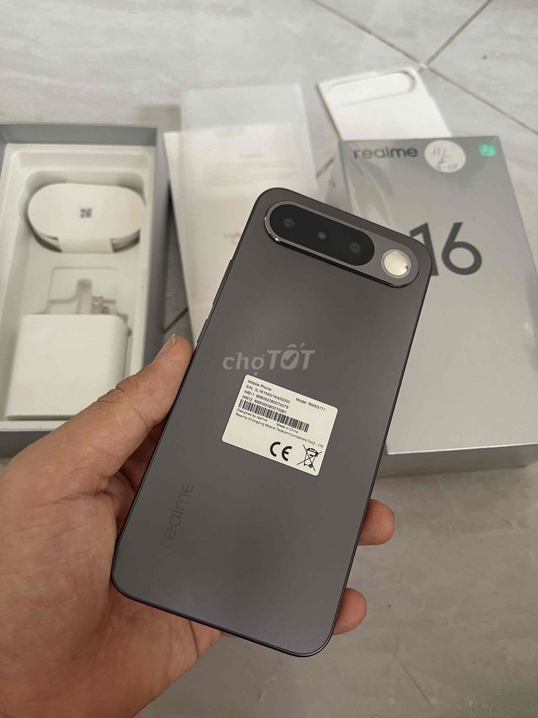 Realme 16 5G 8/256GB Bảo hành 11 thág TGDD. Mua bán Điện thoại tại Quận 8 Tp Hồ Chí Minh được đăng bởi Thanh Tâm Mobile hình 1