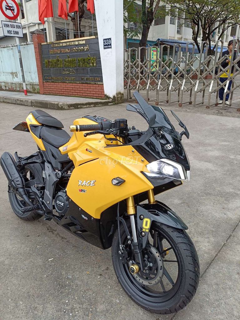 GPX Demon 150 2021 Vàng. Mua bán Xe máy tại Quận Liên Chiểu Đà Nẵng được đăng bởi long hình 2